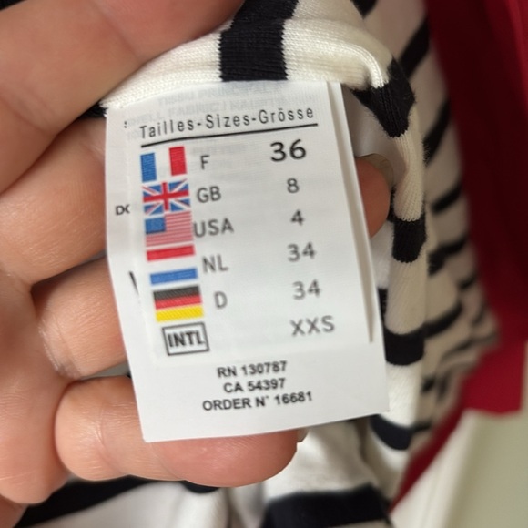 Saint James Quilted Red Jacket 4 - Picture 11 of 14